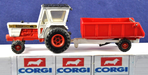 Corgi set david brown - corgi, 1412