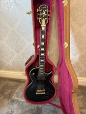 Epiphone Les Paul Custom 50th Anniversary Edition 2002 - Ebony WITH HARD CASE -