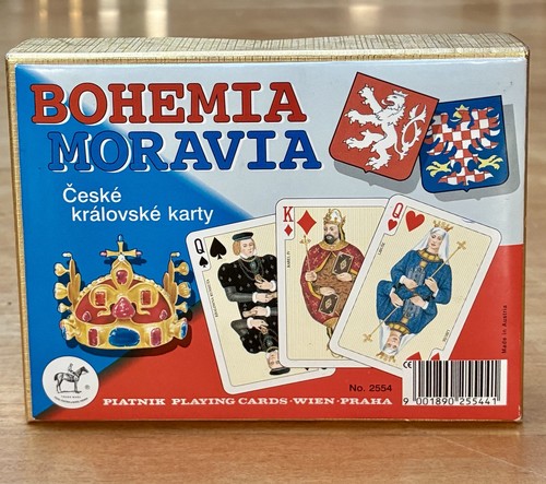 Piatnik playing cards bohemia - cards,