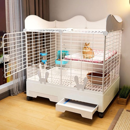 Indoor rabbit hutch bunny cage - rabbit,