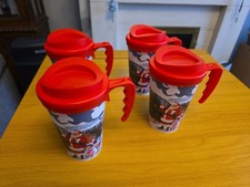 Severn Valley Railway Christmas Santa Special Travel Mugs x4