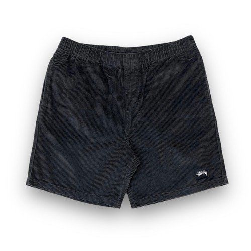 Stussy corduroy shorts grey - corduroy,