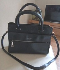 Modalu Black Leather Handbag