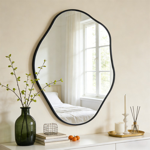 Large irregular wall mirror - irregular,