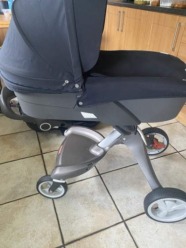 Stokke xplory navy pram with - stokke,