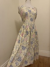 Laura Ashley Floral Midi Dress
