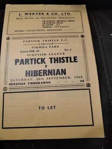 Partick thistle hibernian - partick,