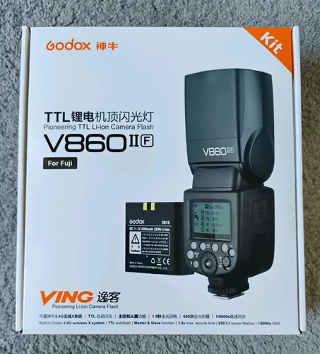 Godox v860ii flash - v860ii, speedlite