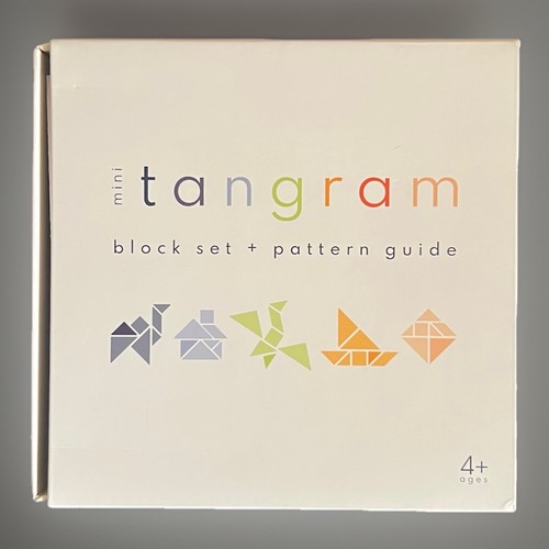 Tangram block set with - tangram,