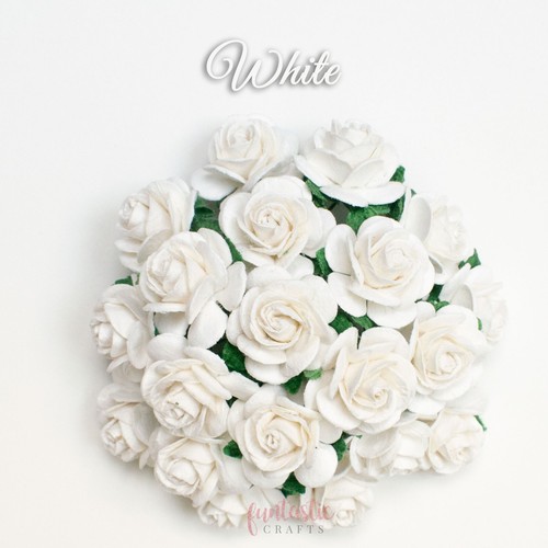 Mulberry paper open roses - paper,