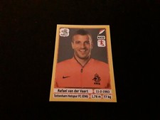 #181 Rafael van de Vaart Netherlands Panini Euro 2012 PLATINUM ED sticker Spurs