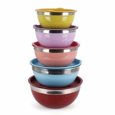 5 Set Deep Mixing Bowl Cooking