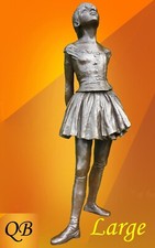 ART DECO BRONZES FIGURINES SCULPTURE1920'S STATUES DEGAS BALLERINA LADY DANCER