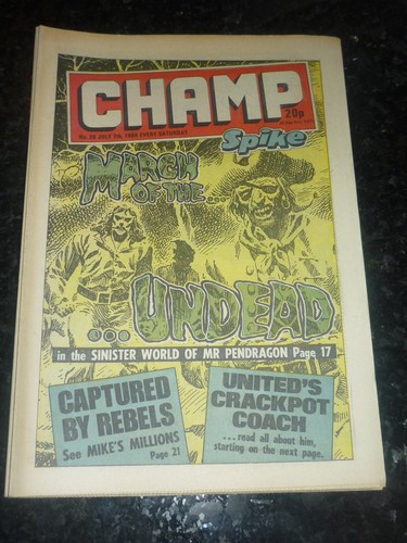 Champ spike comic - &,