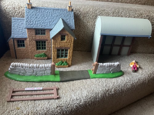 Corgi little red tractor toys - tractor,