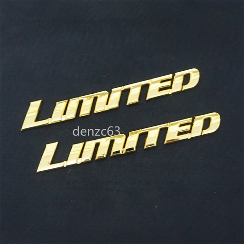 Limited gold chrome metal - 2x,