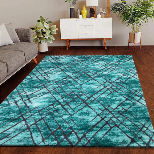 Non slip shaggy rug - shaggy, living