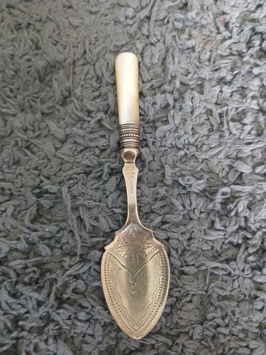 Silver plated epns jam spoon - jam,