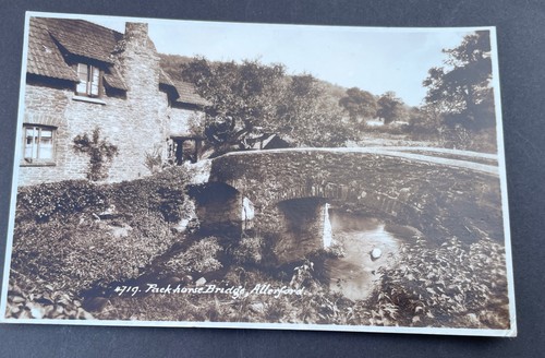Packhorse bridge allerford - bridge,