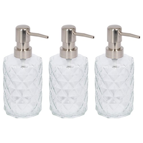 Prism glass soap dispenser - glass,