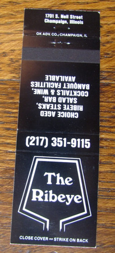 Champaign illinois matchbook - champaign,,