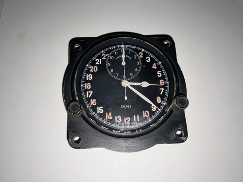 Original spitfire clock wwii - spitfire,