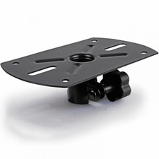UKDJ 35mm External Steel Metal Speaker Mount Top Hat Pole Mounting