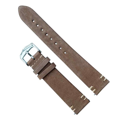 Suede leather watch - suede, strap