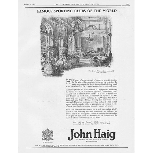 John haig scotch whisky - john,