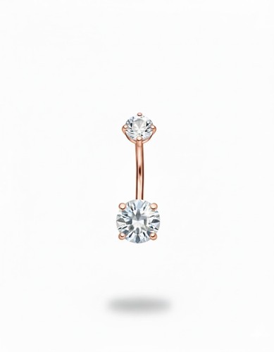 Coloured belly bar - coloured,