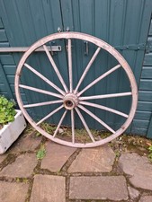 Very Large Antique Canadian Carriage Wheel Cartwheel