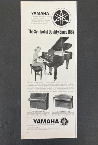 1963 yamaha piano grand - yamaha,