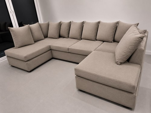 Seater shape sofa with - seater,