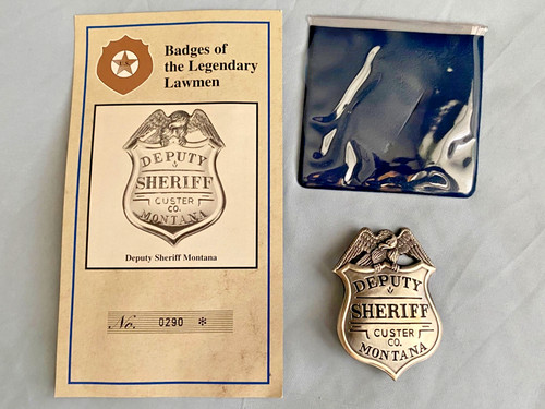 Badges the legendary lawmen - badges,