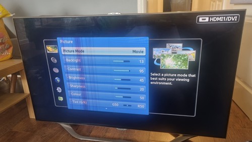 Samsung ue55es8000 faulty - ue55es8000, tv