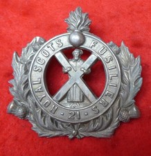 21st Royal Scots Fusiliers Pipers Glengarry