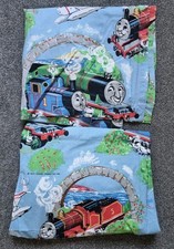 Vintage 1980's Thomas the Tank Engine Curtains VGC  64”W x 52”L
