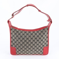 GUCCI GG Canvas Leather