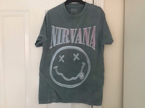 Nirvana shirt band logo - nirvana,