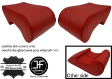 DARK RED TOP GRAIN LEATHER 2X
