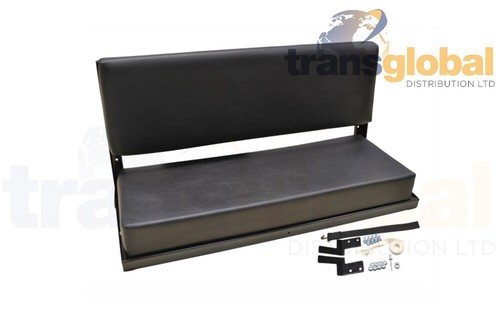 Black vinyl folding rear - folding,