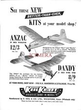 KEILKRAFT Model Aircraft Kits ADVERT Original Vintage 1950s Print Ad 675/135