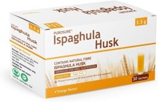 Ispaghula Husk Orange Granules 30 Sachets Natural Fibre for Oral Suspension