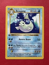 Dewgong 025/102 Base Set 1st