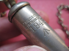 Original military WHISTLE with