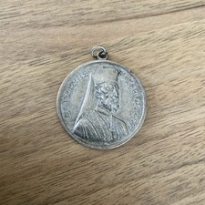 Archbishop Makarios Silver 925 Commemorative medallion Original Packing 14.4  