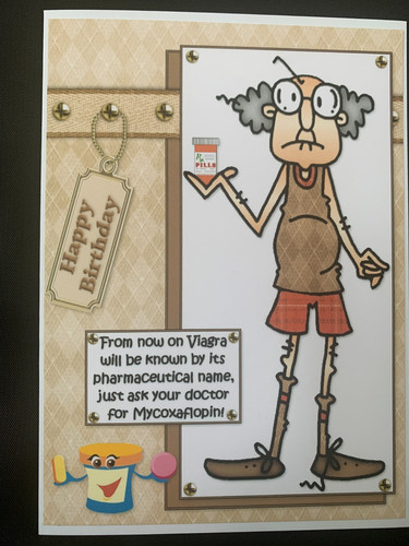 Funny humour birthday card - funny,