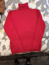 Red Polo neck Jumper 12