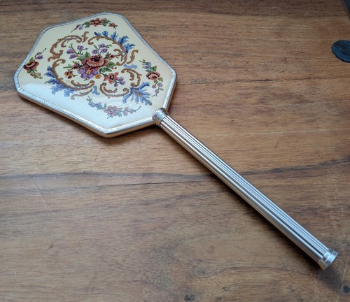 Vintage hand held vanity - hand,