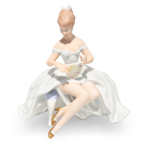 Wallendorf ballerina porcelain - ballerina,